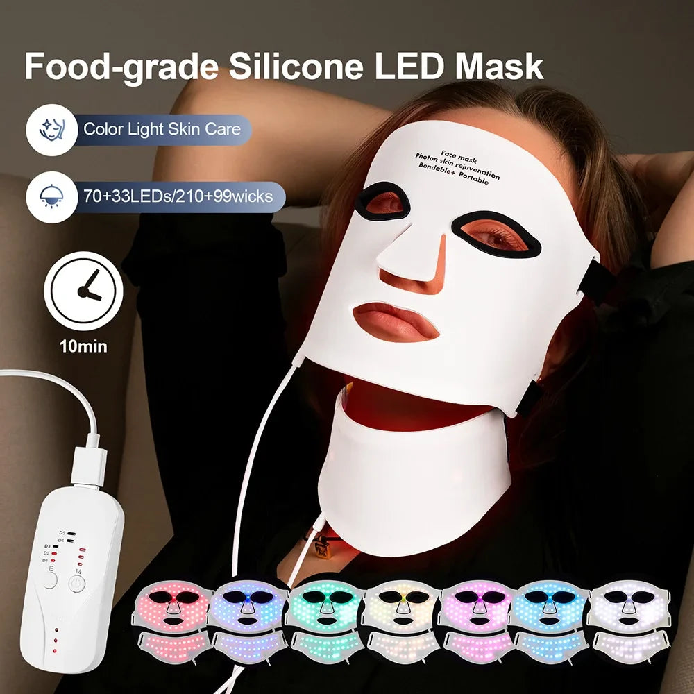 Radiant Glow LED Facial Mask